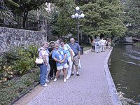 The gang at the River Walk.