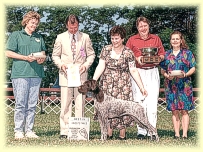 April winning the prized Elizabeth Keegan Memorial Award, 1994.